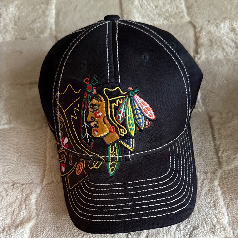 Reebok Black and Gray Cap